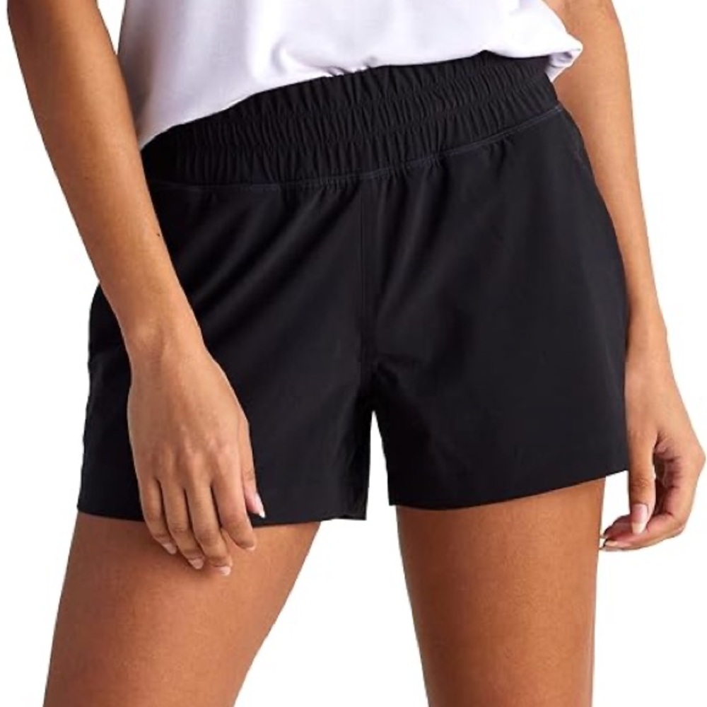 Free Fly Pull-On Breeze Short - Women's Black Athletic Shorts